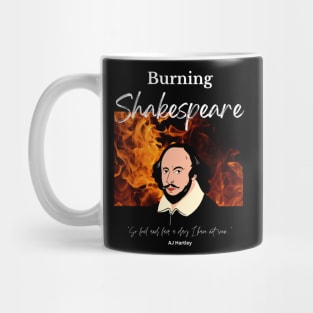 Burning Shakespeare (no background panel) Mug